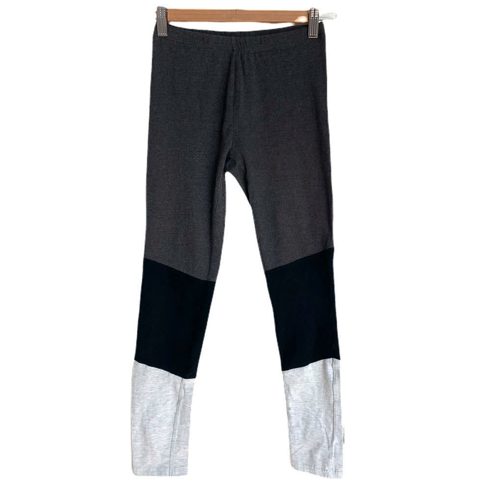 Girls Leggings. White, Gray, Black. Size 12